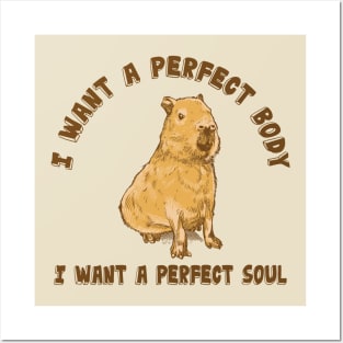 Capybara Funny Posters and Art